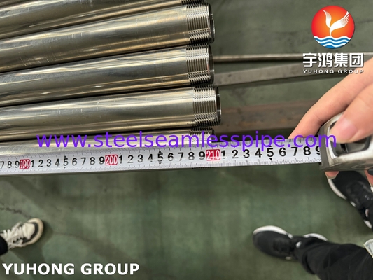 ASTM A270 TP304 외선 실과 함께 안전용 스테인레스 스틸 튜브