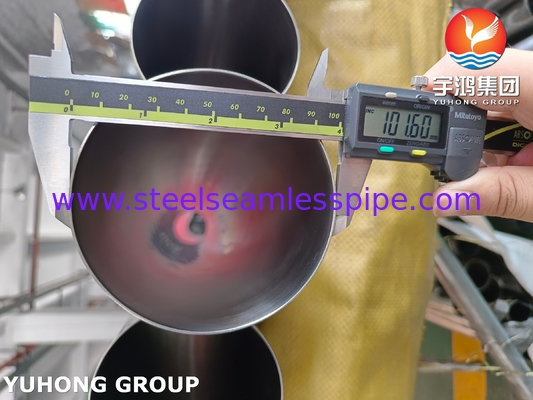 ASTM A269 TP304L 스테인리스 스틸 톱리스 튜브 열 교환 튜브 밝은 앙일
