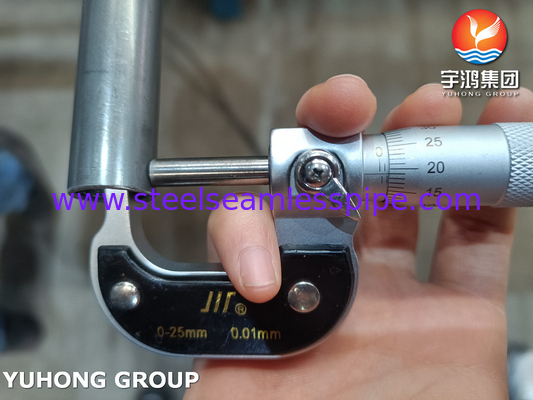 산화 저항성 ASTM A268 TP405 석유 가스 용품의 매듭 없는 파이프
