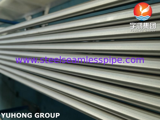 ASTM A249 TP304 스테인리스 스틸 용접 튜브 보일러 열 교환기 콘덴서
