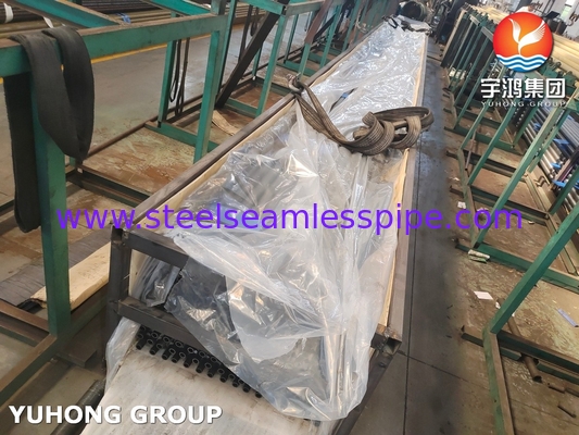 ASME SA179 알루미늄 1060 내장 핀 튜브 G형 핀 콘덴서, 냉각 시스템