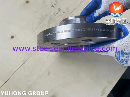 ASTM A182 F5 합금강 가조 용접 목 WN 플랜지 RF B16.5