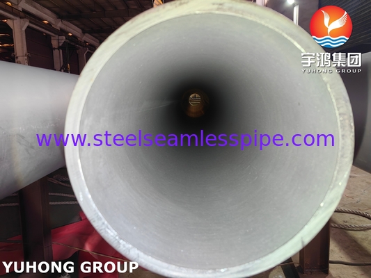 ASTM A790 UNS S31803 매듭 없는 듀플렉스 철강 파이프