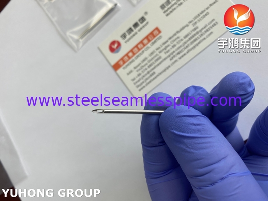 스테인레스 스틸 후쪽 눈 바늘 튜브, ISO9626 AV 투석용 비스툴 바늘