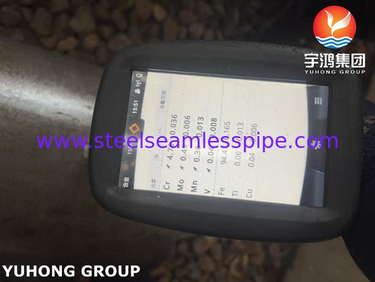ASTM A335 / ASME SA335 P5 고온 서비스용 합금 강철 무선 파이프