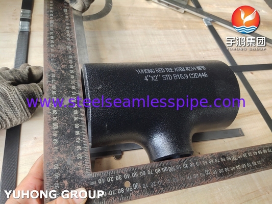 ASTM A234 WPB 탄소강 부착재 Buttwelded BW B16.9