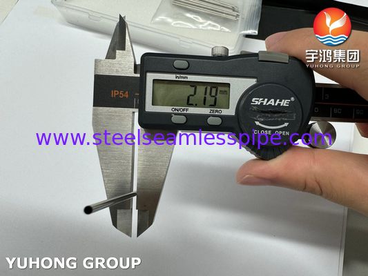 톱니가 날카로운 스테인레스 스틸 수직 바늘 튜브 의류 산업용, 2.2MM * 62MM