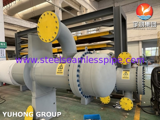 ASME U 스탬프 열 교환기 API 660 석유화학 및 석유 정제 공장에서
