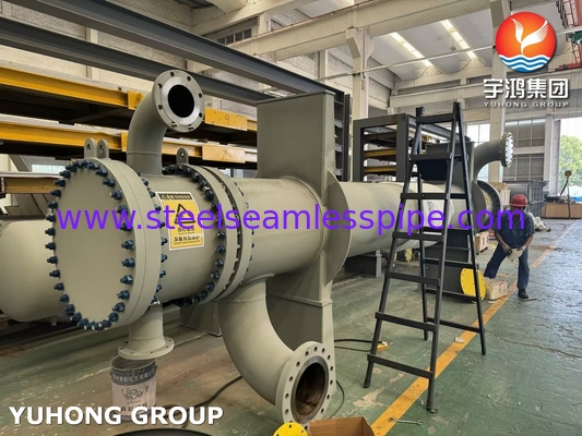 ASME U 스탬프 열 교환기 API 660 석유화학 및 석유 정제 공장에서