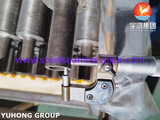 ASTM A213 T5 Fin Tube With Embedded G Type For Corrossive Medium High Pressure 어플리케이션
