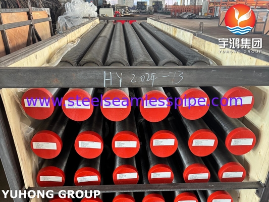 ASTM A335 P11 합금 강철 고주파 용접 HRSG 및 보일러를위한 톱니 톱니 튜브