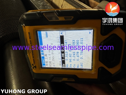 ASTM A335 P11 합금 강철 고주파 용접 HRSG 및 보일러를위한 톱니 톱니 튜브