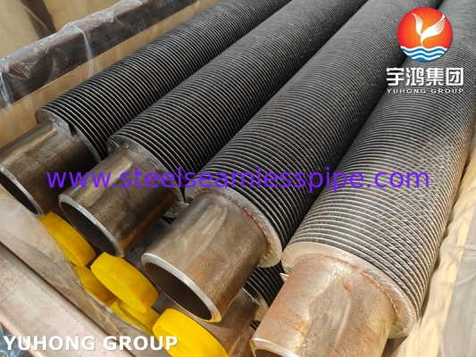 ASTM A335 P22 합금강 11-13CR HFW 핀 튜브를 가진 튜브