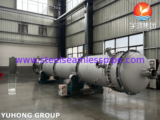 ASTM A312 TP316L 열 교환기용 ASTM A516 Gr 70 탄소 강철 껍질과 縫合없는 튜브