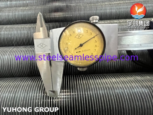 ASTM A179 탄소 강철 핀 튜브 알루미늄 G 핀 타입