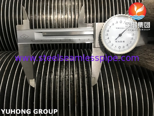 ASTM A213 T9 고주파 용접형 고체 핀 튜브