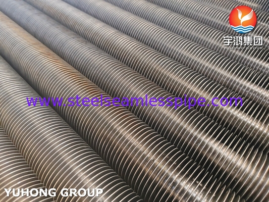 ASTM A179 알루미늄 탄소 스틸 내장 핀 튜브 열 교환기 및 냉각 시스템