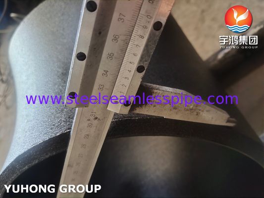 ASTM A234 WPB 탄소강 부착 팔꿈치 45DEG 긴 반지름 부트 웰드 B16.9