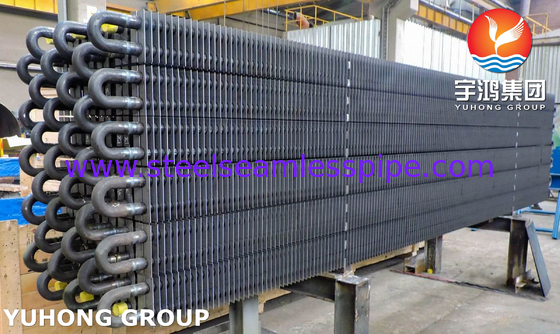 탄소 강철 H형 및 H형 이중 핀 튜브 ASTM A179 / ASME SA179