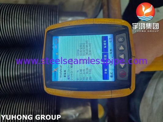 ASTM A335 P22 정체 핀 튜브