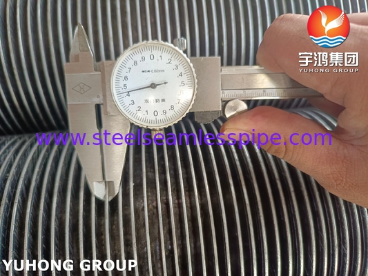 ASTM A335 P22 정체 핀 튜브