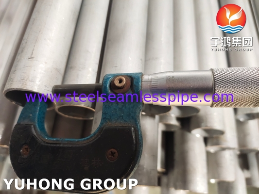 ASTM A789 ASMESA789 슈퍼 듀플렉스 스틸 톱리스 튜브 재료 S31803, S32205, S32750, S32760, S31254 열 교환기