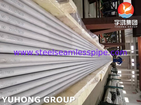 ASTM A789 ASMESA789 슈퍼 듀플렉스 스틸 톱리스 튜브 재료 S31803, S32205, S32750, S32760, S31254 열 교환기