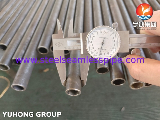 ASME SA210 A1 콘덴서 및 경제기용 탄소제철 톱니없는 보일러 튜브