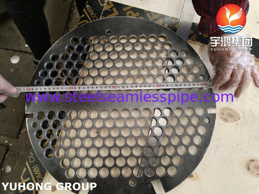 ASME SA36 고압 장비 중저압 장비용 탄소 강철 튜브 시트