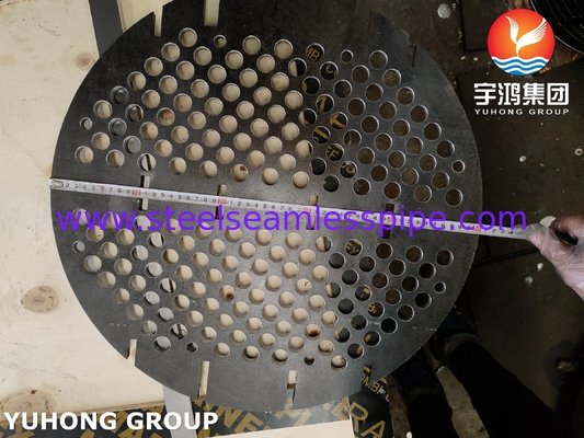 ASME SA36 고압 장비 중저압 장비용 탄소 강철 튜브 시트