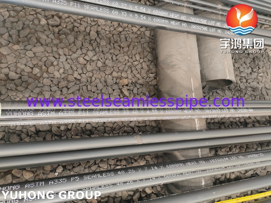 ASTM A335 P11 오버 히터 에코노미자 장 6000mm WT 10.97mm