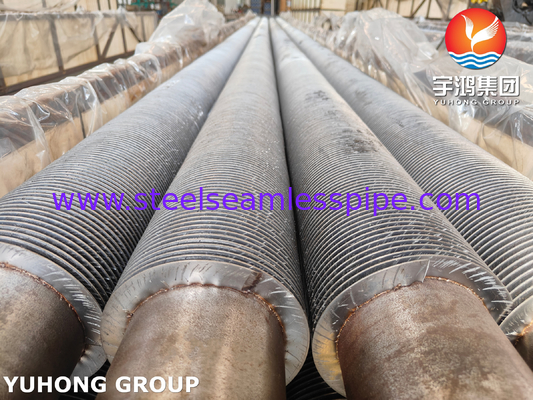 ASTM A335 P22 페리틱 알로이 스틸 고주파 용접 핀 튜브 열 전달