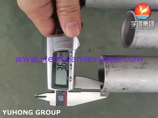 N08811 합금 800H 동등 튜브 ASTM B407 석유화학용 톱니없는 파이프