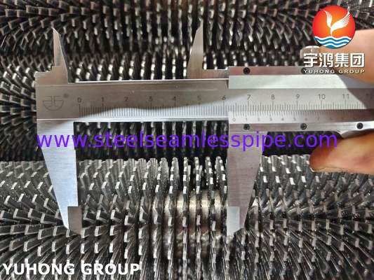 ASME SA192 / ASTM A192 열 전달을 위한 톱니 톱니 튜브