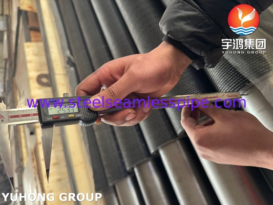 ASTM A335 P11 HFW HRSG 열 회수 증기 시스템용 톱니 모양 톱니 모양 튜브