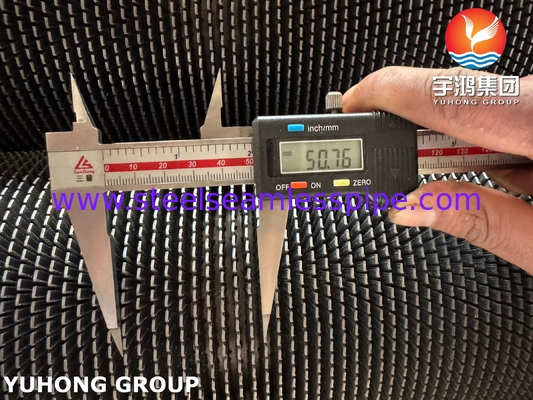 ASTM A335 P11 HFW HRSG 열 회수 증기 시스템용 톱니 모양 톱니 모양 튜브