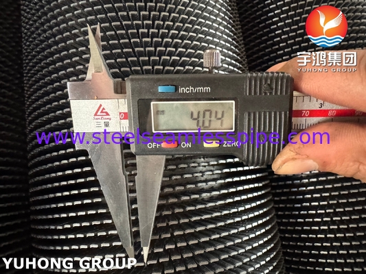 ASTM A335 P11 HFW HRSG 열 회수 증기 시스템용 톱니 모양 톱니 모양 튜브