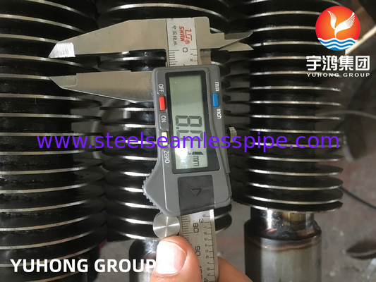 ASME SA213 라디에도러용 수직 T12 HF 웰딩 핀 튜브