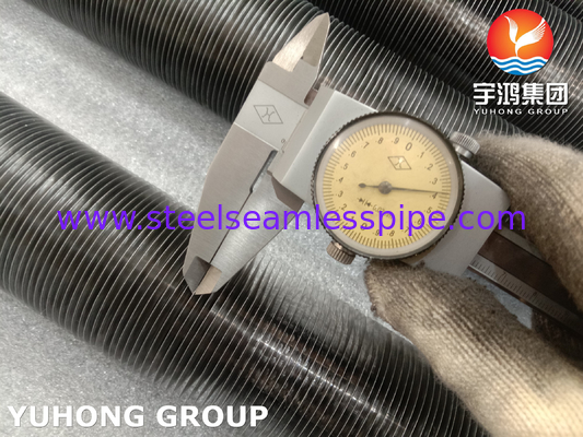 ASME SB163 N04400 공기 냉각기 및 가스 재열기용 알루미늄 핀이 탑재된 핀 튜브
