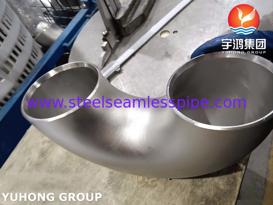 ASTM A403 WP321-S180 ° 시스템 압력 하락을 줄이기 위한 팔꿈치