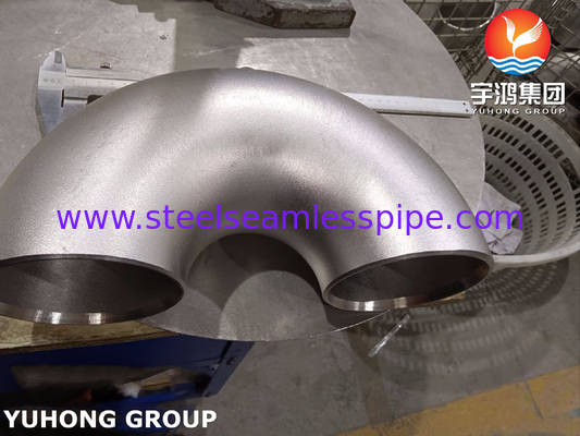 ASTM A403 WP321-S180 ° 시스템 압력 하락을 줄이기 위한 팔꿈치