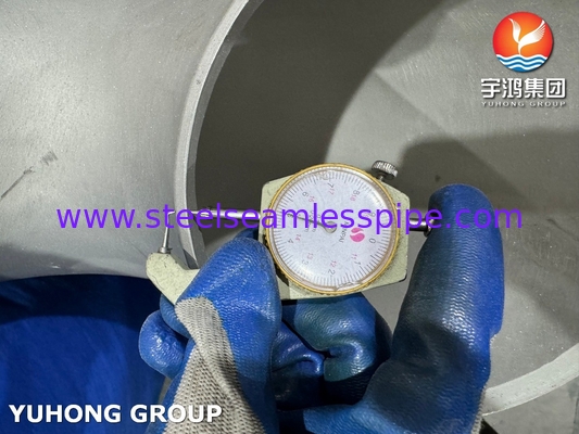 ASTM B366 UNS NO8810 180 귀환 에틸렌 크래킹 오븐용 180도 팔꿈치 부트 웰드 부착