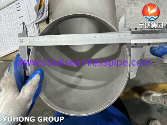 ASTM B366 UNS NO8810 180 귀환 에틸렌 크래킹 오븐용 180도 팔꿈치 부트 웰드 부착