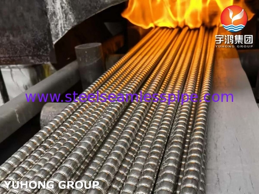 ASME SA312 / ASTM A312 TP310S 열 교환기용 유류 핀 튜브