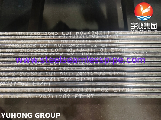 ASTM A213 T5 합금 강철 톱니 없는 보일러 튜브