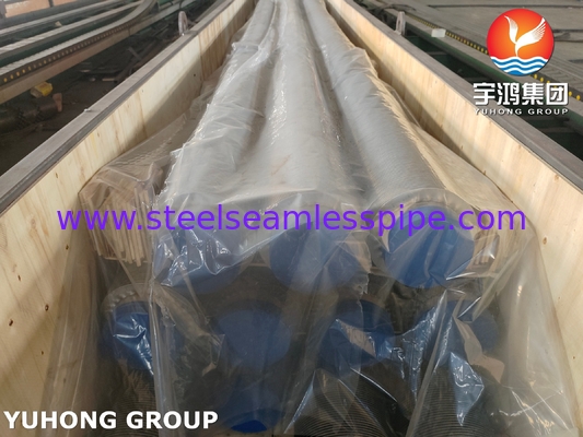 ASME SA312 TP347H 스테인리스 스틸 무일선 파이프