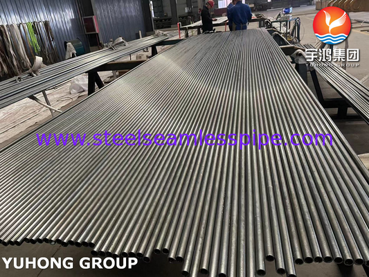 ASTM A268 TP405 열처리 장비용 페리틱 및 마르텐시틱 스테인리스 스틸 무縫管