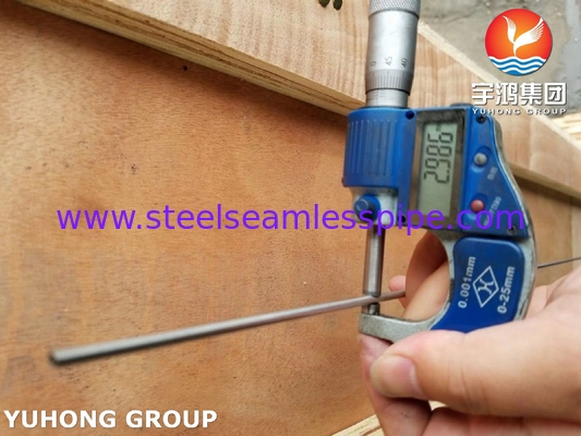 11G 3MM 의료 스테인리스 스틸 304 바늘 튜브 제조용 모세관 튜브, ISO9626