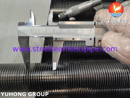 ASTM A179 G-Type Embedded Finned Tube , Aluminium 1060 , for Heat Exchangers