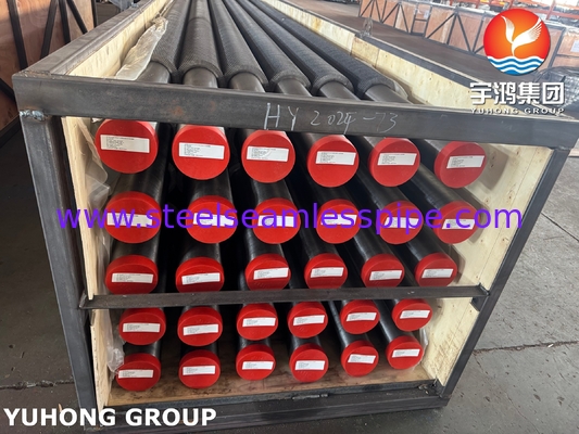 ASTM A335 P5 P9 P11 P22 고프렌큐 웰딩 톱니 톱니 튜브
